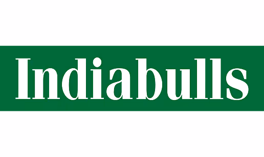 Indiabulls logo in white text on a green rectangle background.