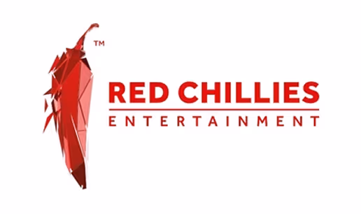 Red Chillies Entertainment logo featuring a stylized red chili pepper with the company name in bold red letters.