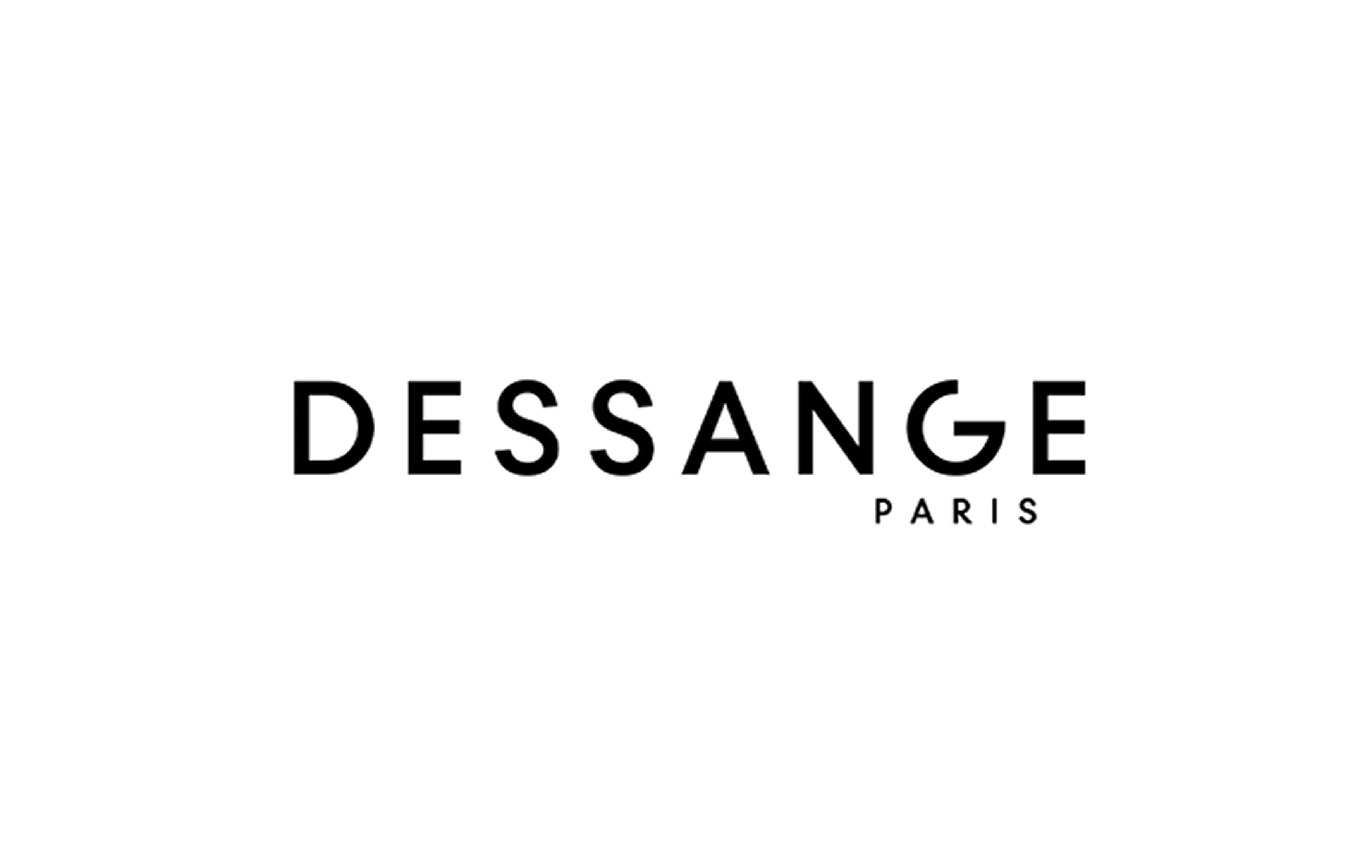 Dessange Paris logo in black text on a white background.