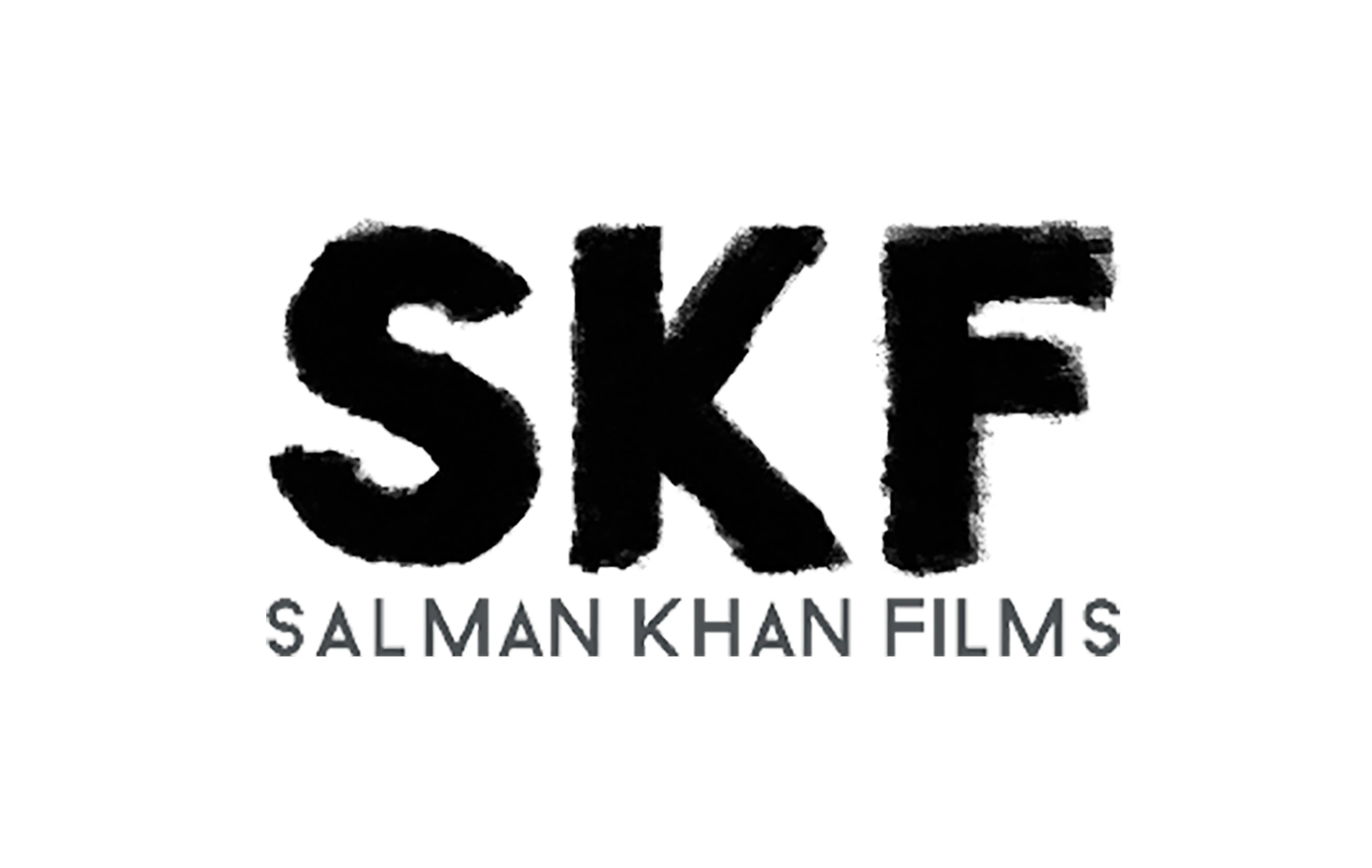 Logo with large bold letters SKF and smaller text below reading Salman Khan Films.