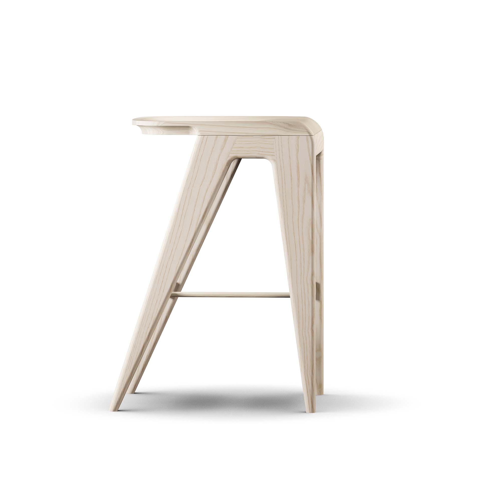 DAVSJÖ-CART GENIE DS63 | Bar stool 63 cm | Ash 