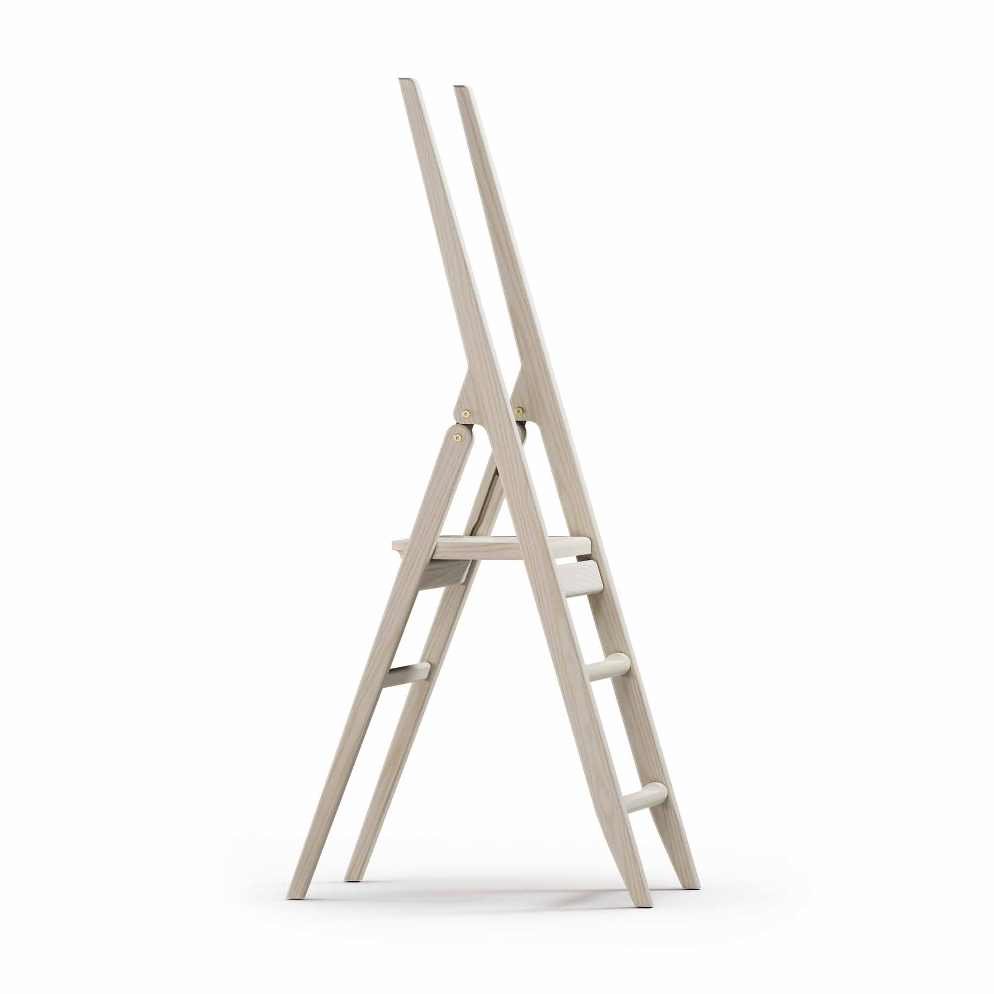 DAVSJÖ-CART GENIE DS41 | 3-step ladder extended | Ash