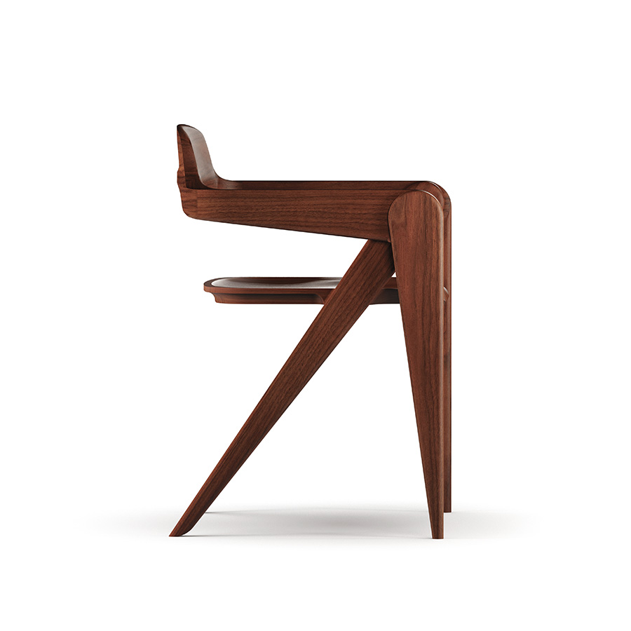 DAVSJÖ Design DS10 | Dining chair | Walnut