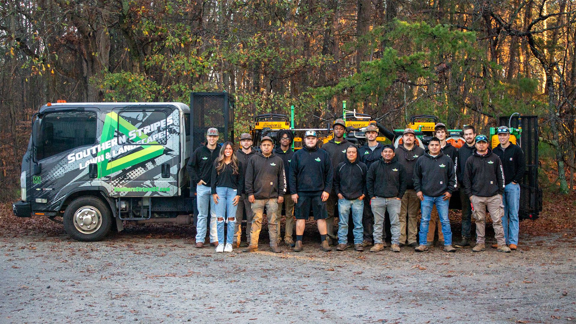 Why choose Southern Stripes Lawn & Landscapes – Excellence in every square foot. Team Photo