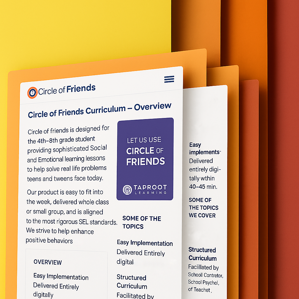 image of students engaging with the software (for a edtech)