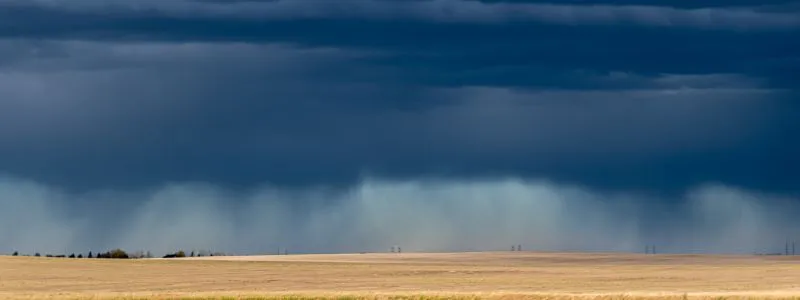 Scene of open field with rain in the distance illustrating importance of customer marketing in uncertain times.