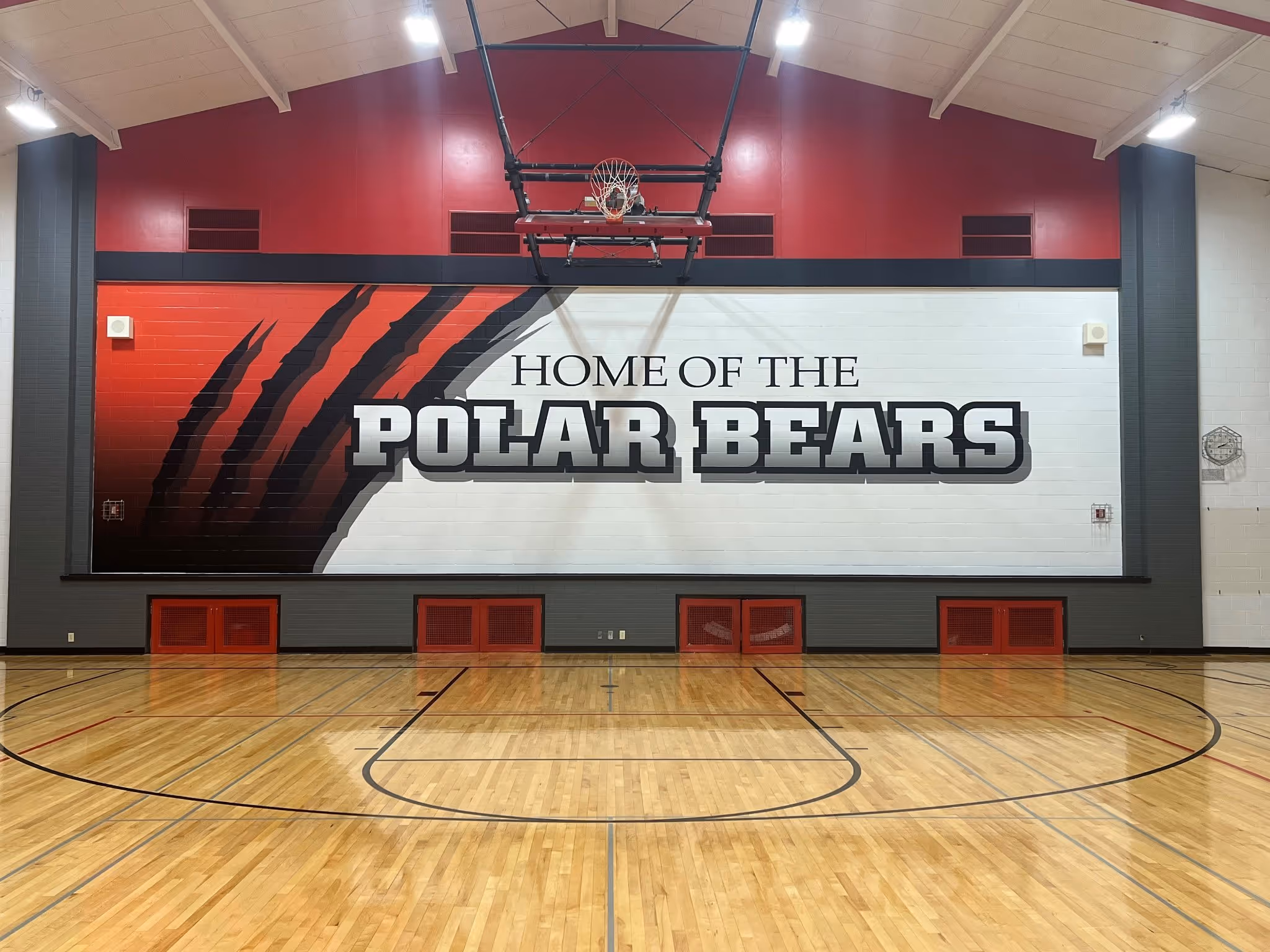 PolarBears School wall graphics Design