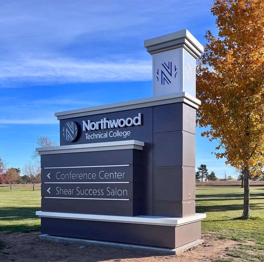 Notrthwood Technical collage Sign