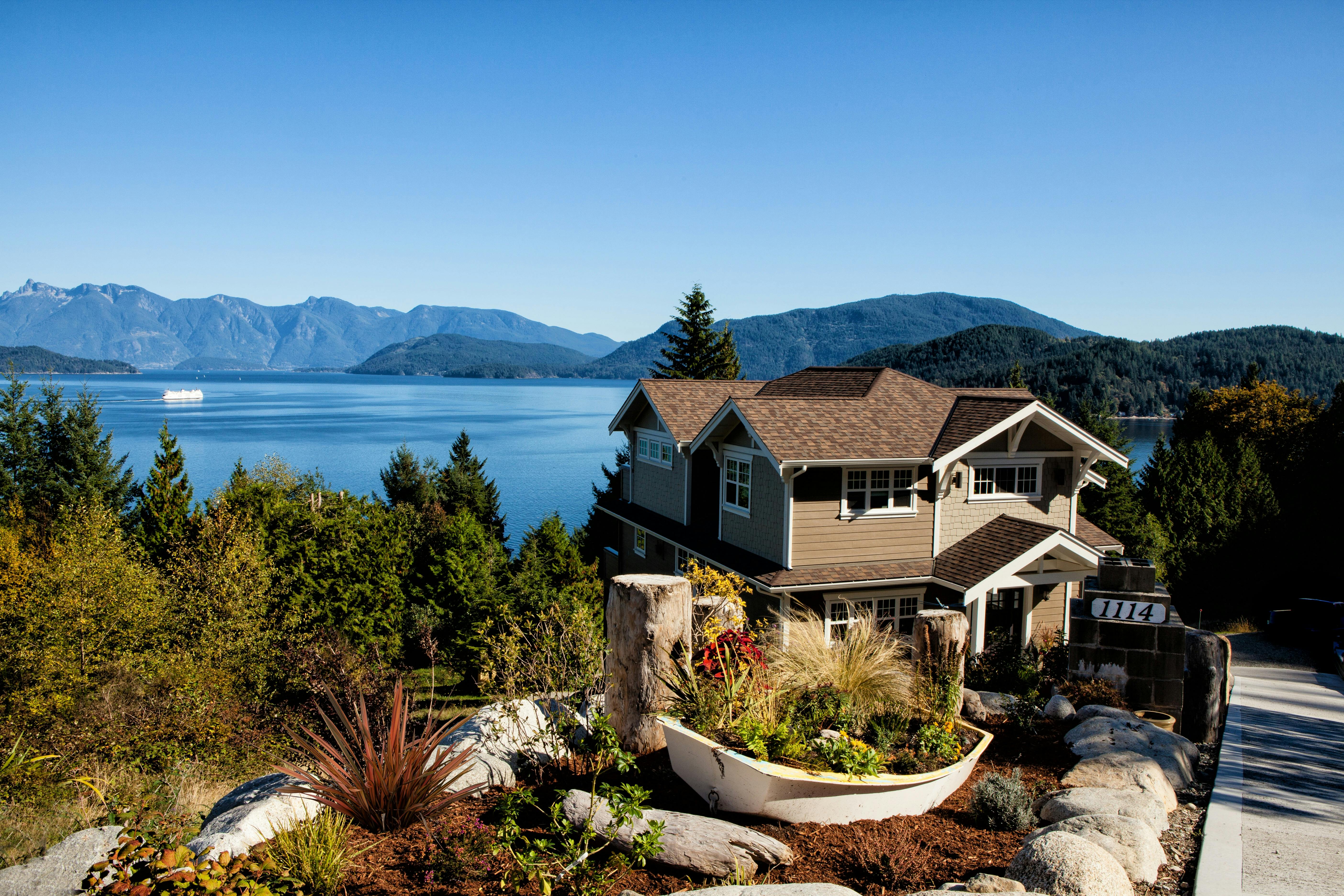 Paysage maison