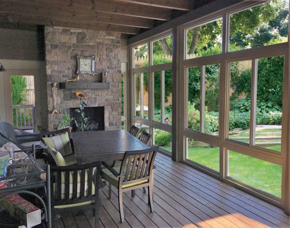 Sun Room in The Tri Cities Area Installed by the window source