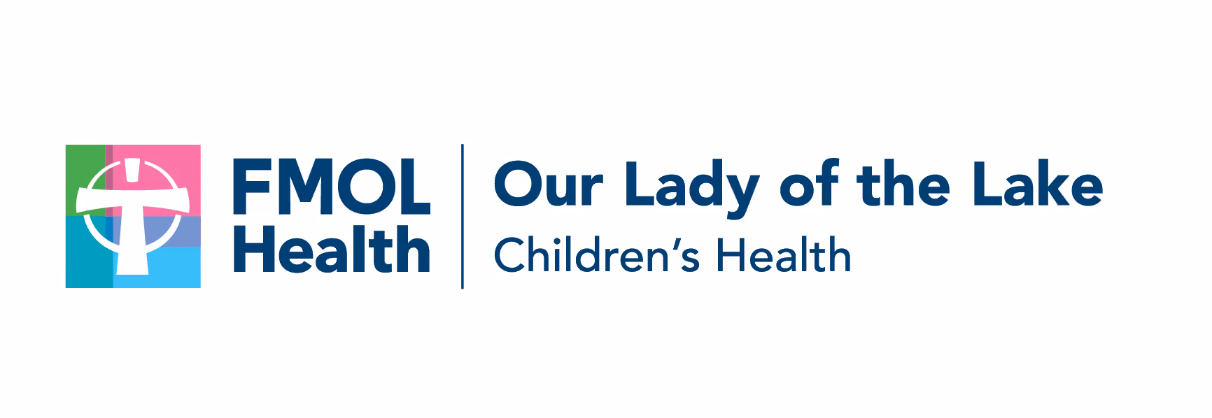 FMOL Health - Our Lady of the Lake Children's Health logo, 2026 Pediatrics from the Parishes Conference Sponsor