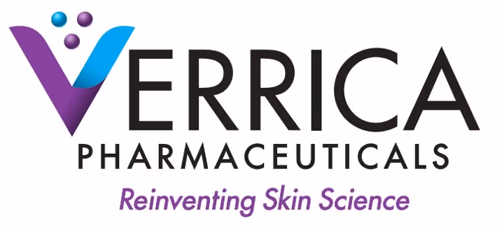 Verrica Pharmaceuticals logo, 2026 Pediatrics from the Parishes Conference Sponsor