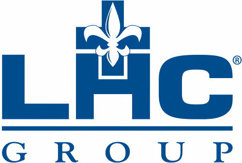 LHC Group Pediatric Home Health & Private Duty Nursing logo, 2026 Pediatrics from the Parishes Conference Sponsor