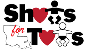 Louisiana Shots for Tots Coalition logo, 2026 Pediatrics from the Parishes Conference Sponsor
