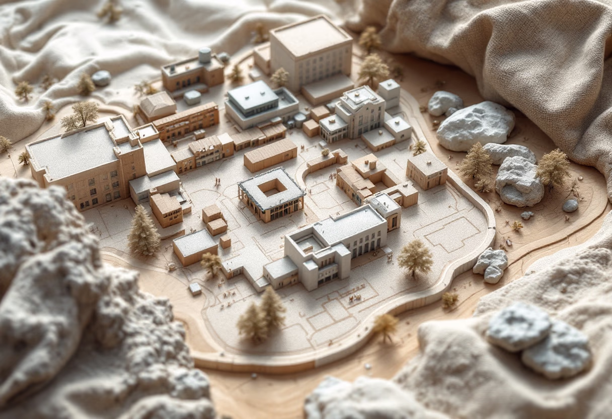 image of school campus plan