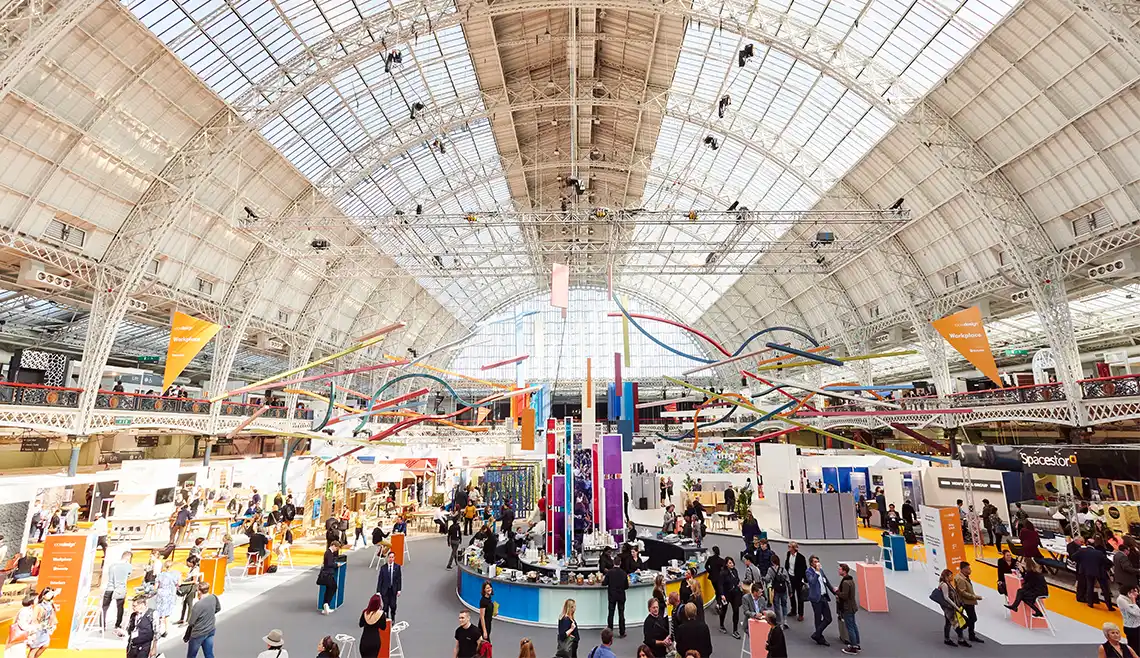 The interior of Olympia's Grand Hall.