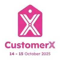 CustomerX logo followed by the dates '14 - 15 October 2025'.