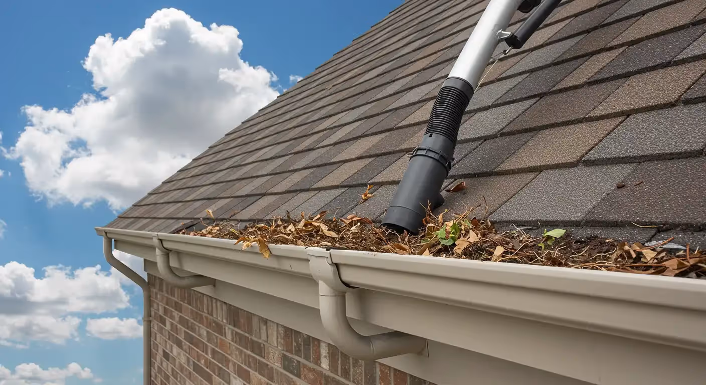 Gutter Cleaning in Burke, TX