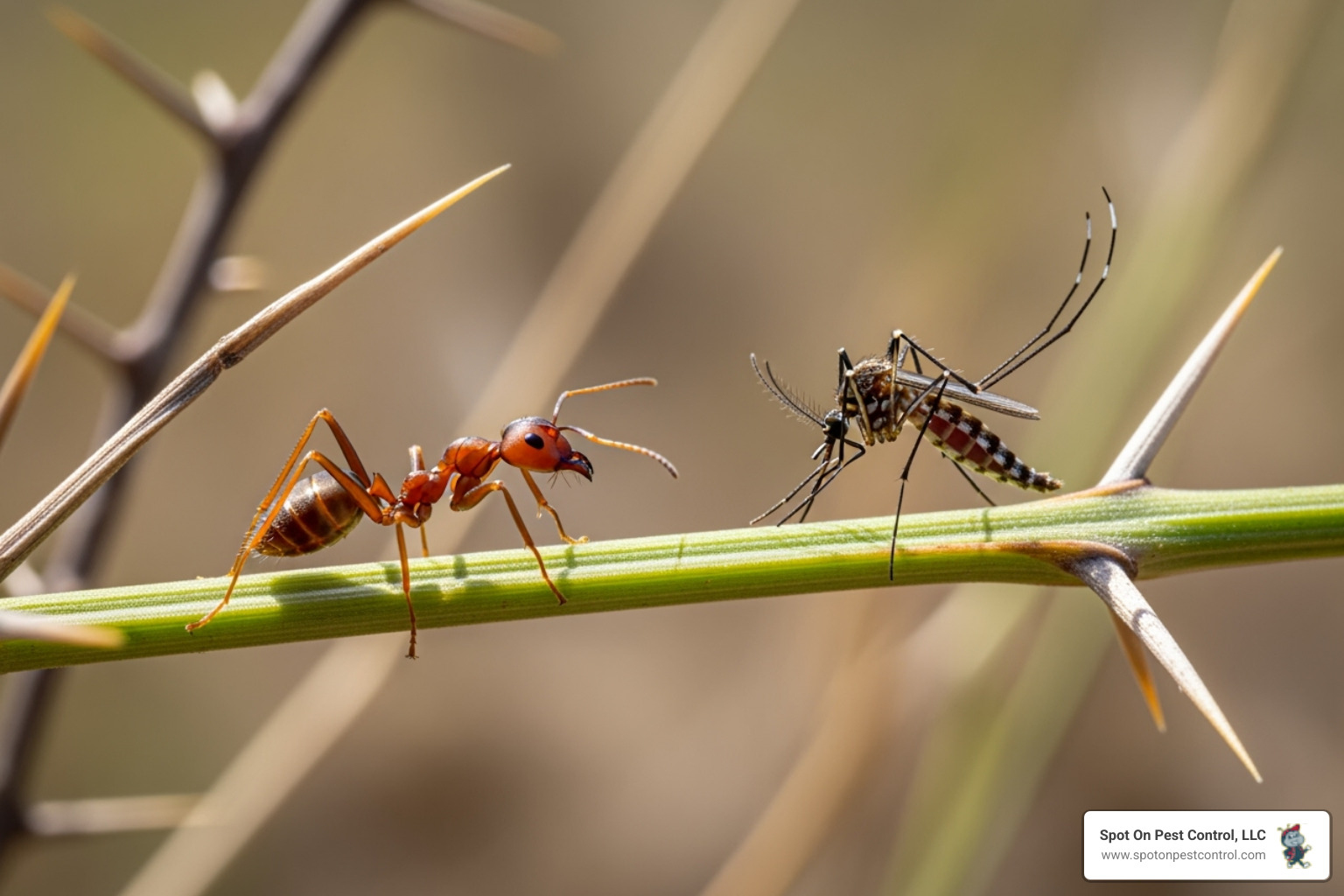 common Texas pests like fire ants and mosquitoes - green pest control lufkin tx