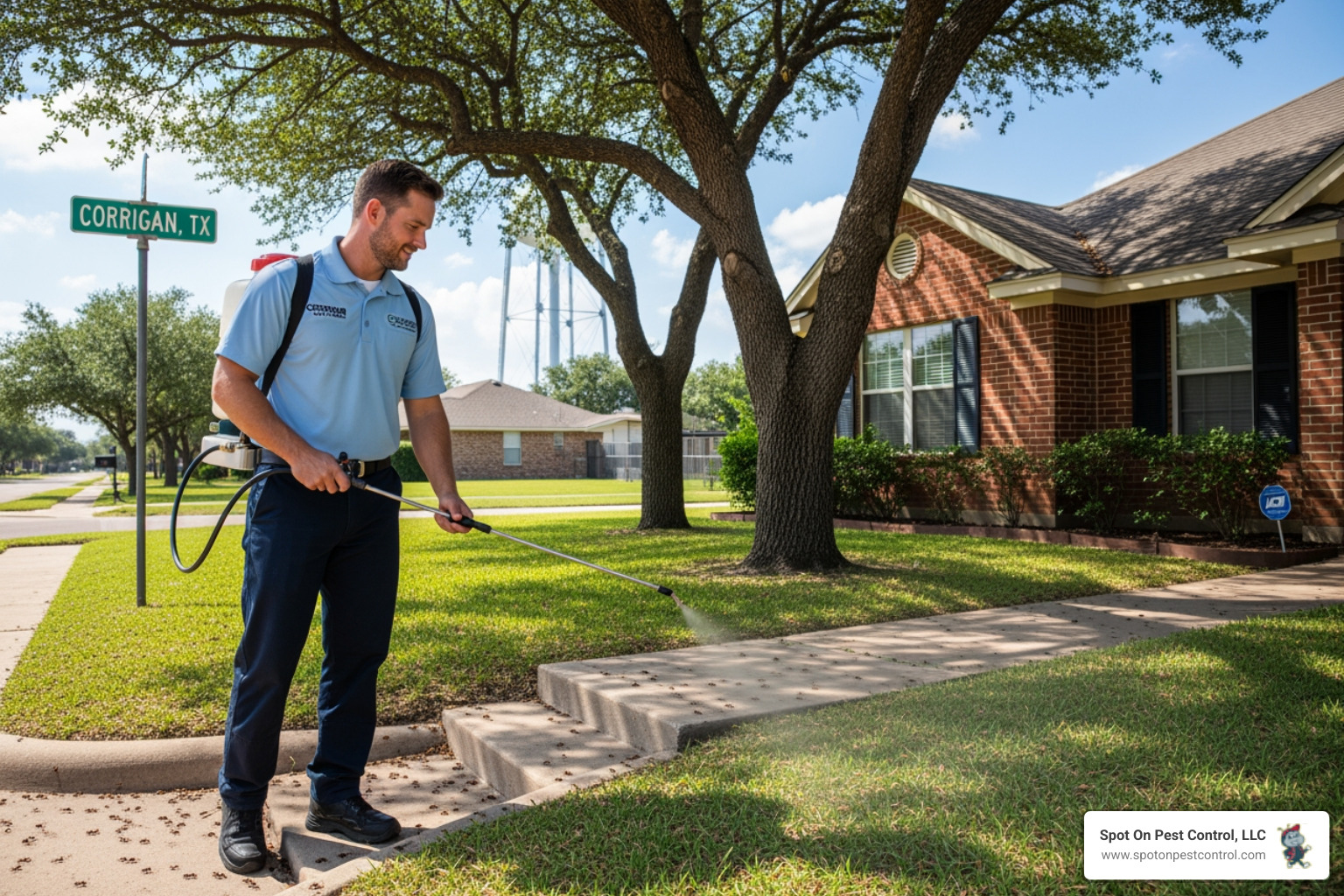 infographic showing the complete ant colony life cycle from egg to adult worker, including queen, larvae, pupae stages, typical colony size of 300,000-500,000 ants, 90-day development timeline, and how colonies spread through new queen flights in spring and fall - ant exterminator in corrigan tx