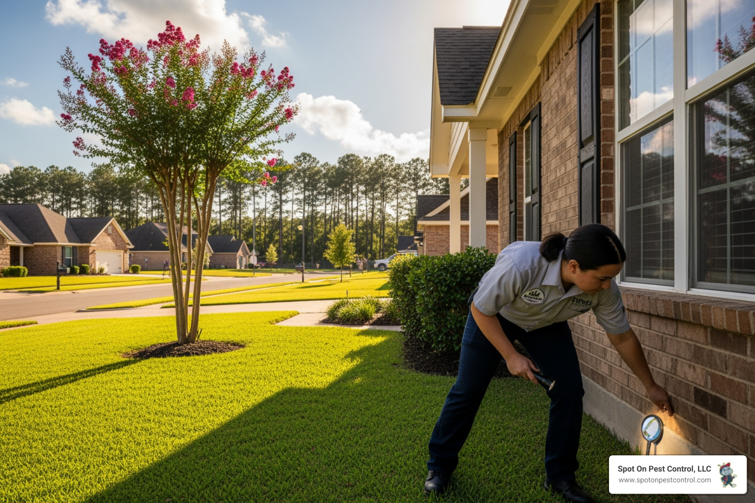 infographic showing the most common pests in diboll tx including termites mosquitoes ants cockroaches rodents and spiders with signs of infestation like droppings gnaw marks shed skins and damaged wood - best pest control company in diboll, tx