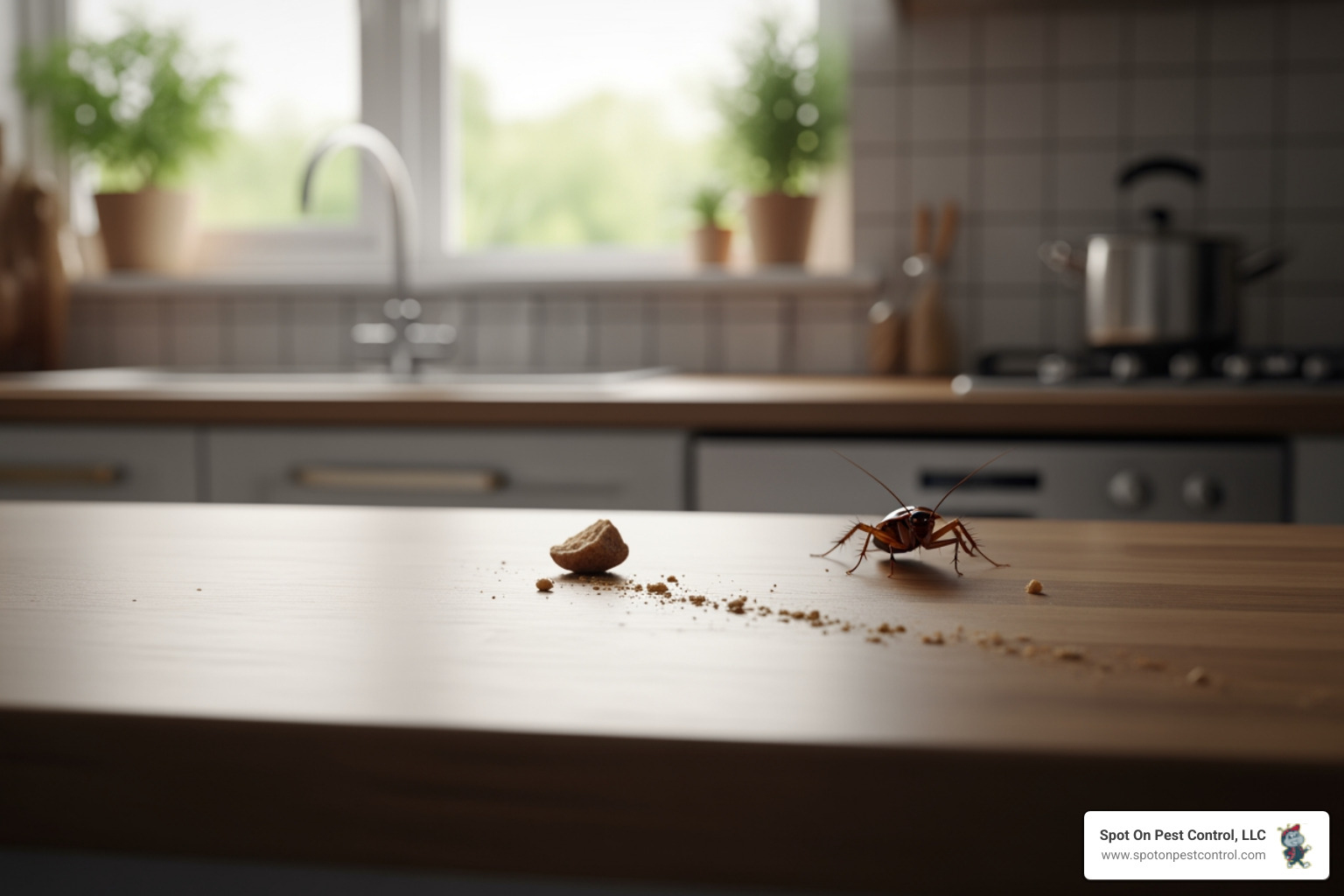 Infographic showing health risks of cockroach infestations including bacteria spread, allergen triggers, asthma attacks, food contamination, and rapid reproduction rates in Nacogdoches climate - best cockroach exterminator in nacogdoches, tx