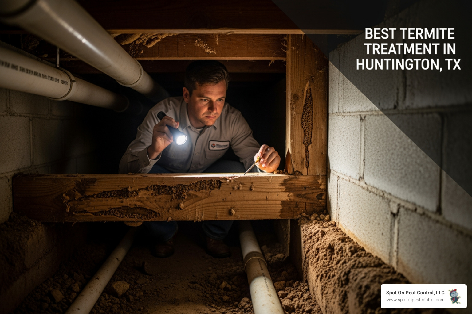 Why Professional Termite Treatment Matters in Huntington, TX