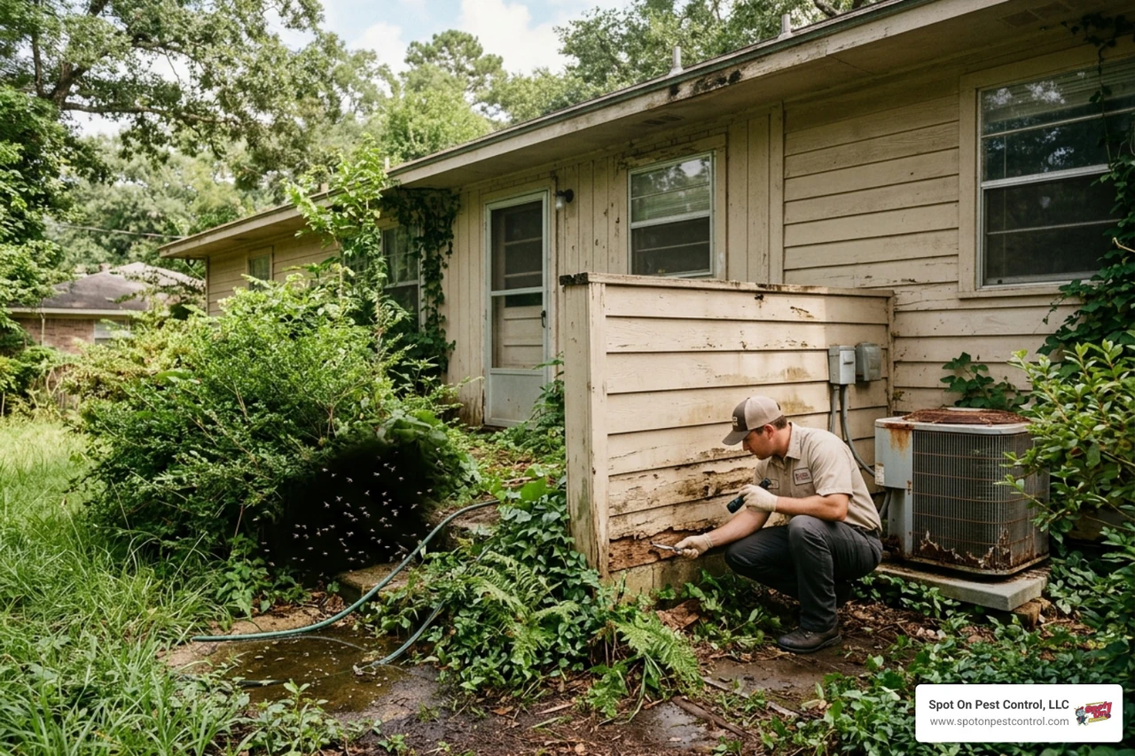 How Seasonal Weather Patterns Drive Pest Behavior in East Texas