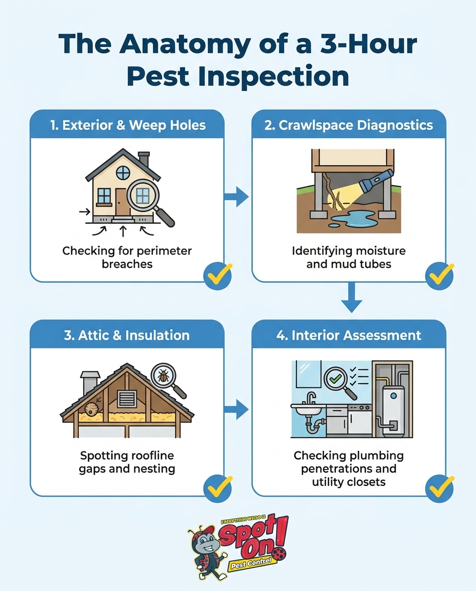 The Anatomy of a 3-Hour Pest Inspection