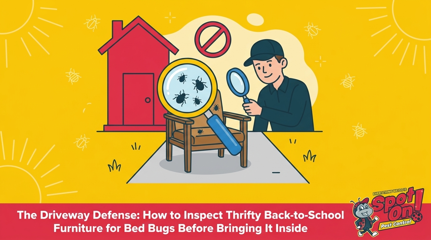 How to Inspect Thrifty Back-to-School Furniture for Bed Bugs Before Bringing It Inside