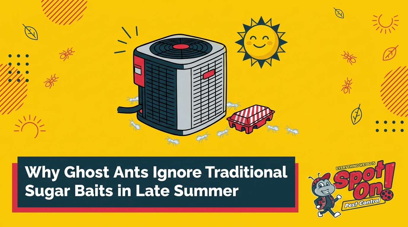 Why Ghost Ants Ignore Traditional Sugar Baits in Late Summer