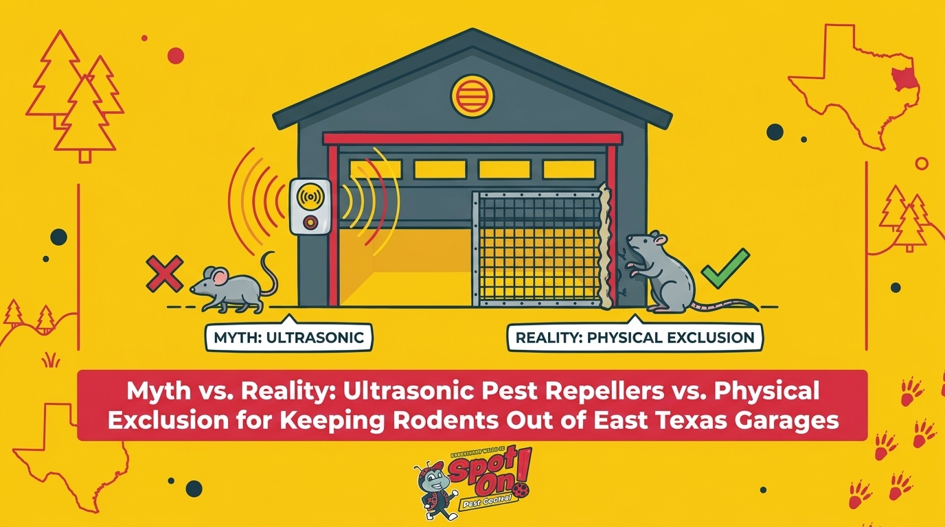 Ultrasonic Pest Repellers vs. Physical Exclusion for Keeping Rodents Out of East Texas Garages