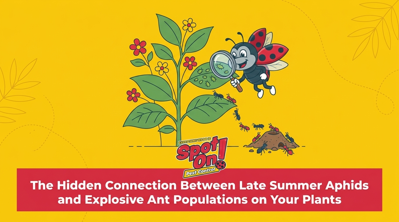 The Hidden Connection Between Late Summer Aphids and Explosive Ant Populations on Your Plants