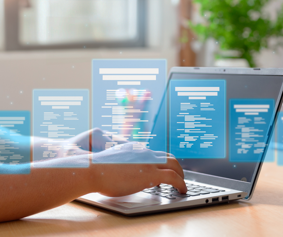 [background image] image of open workspace with advanced tech equipment (for a ai education tech company)