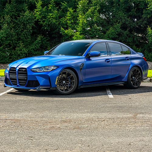 BMW M3 Frozen Blue