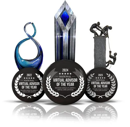 Three Awards - National Virtual Advisor of the Year