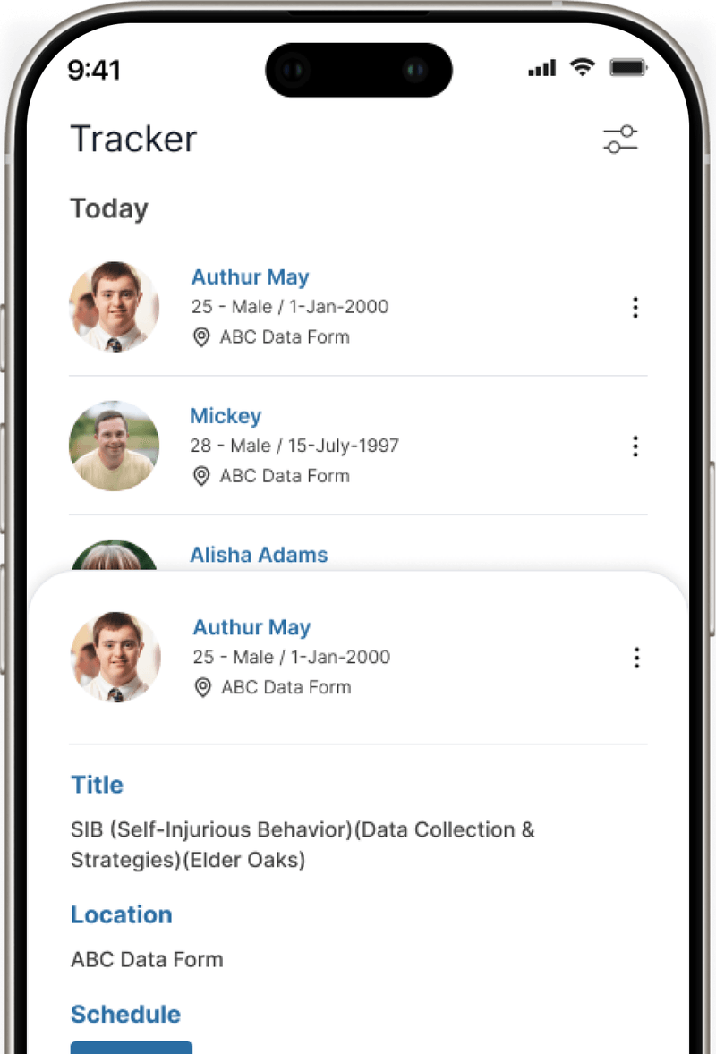 CareTracker | IDD Documentation & Care Tracking Software