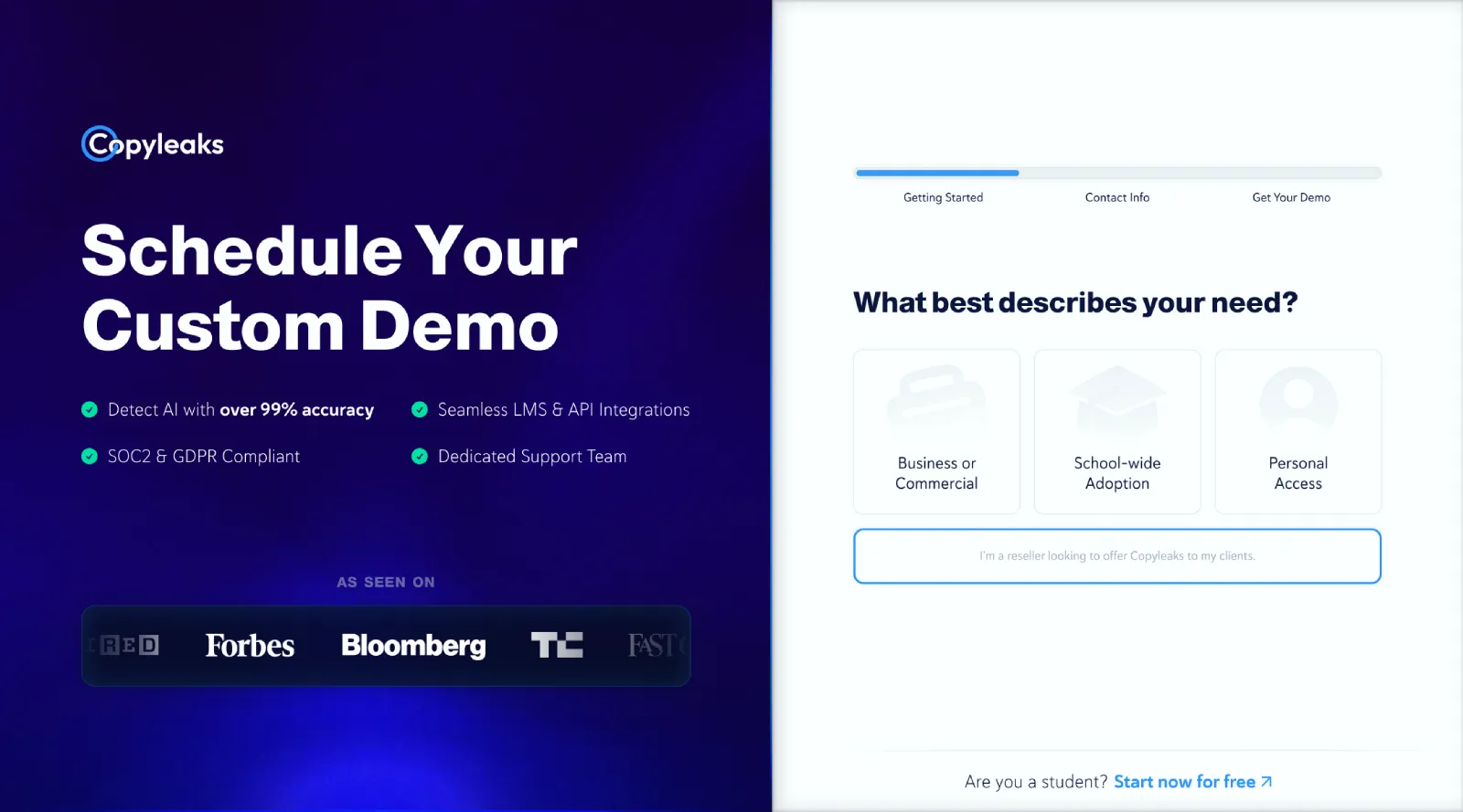 Demo Resellers Step 1