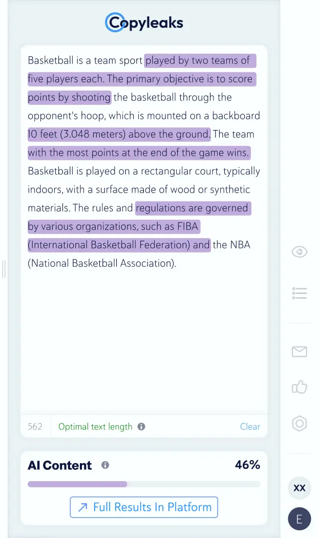 Extension Scan Results