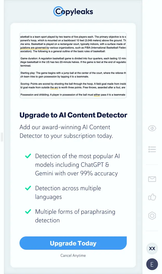 Extension Upgrade Prompt