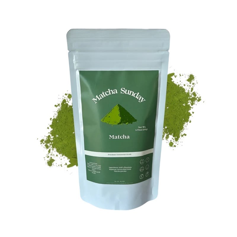 Ceremonial Grade Matcha Powder (50g) — Matcha Sunday