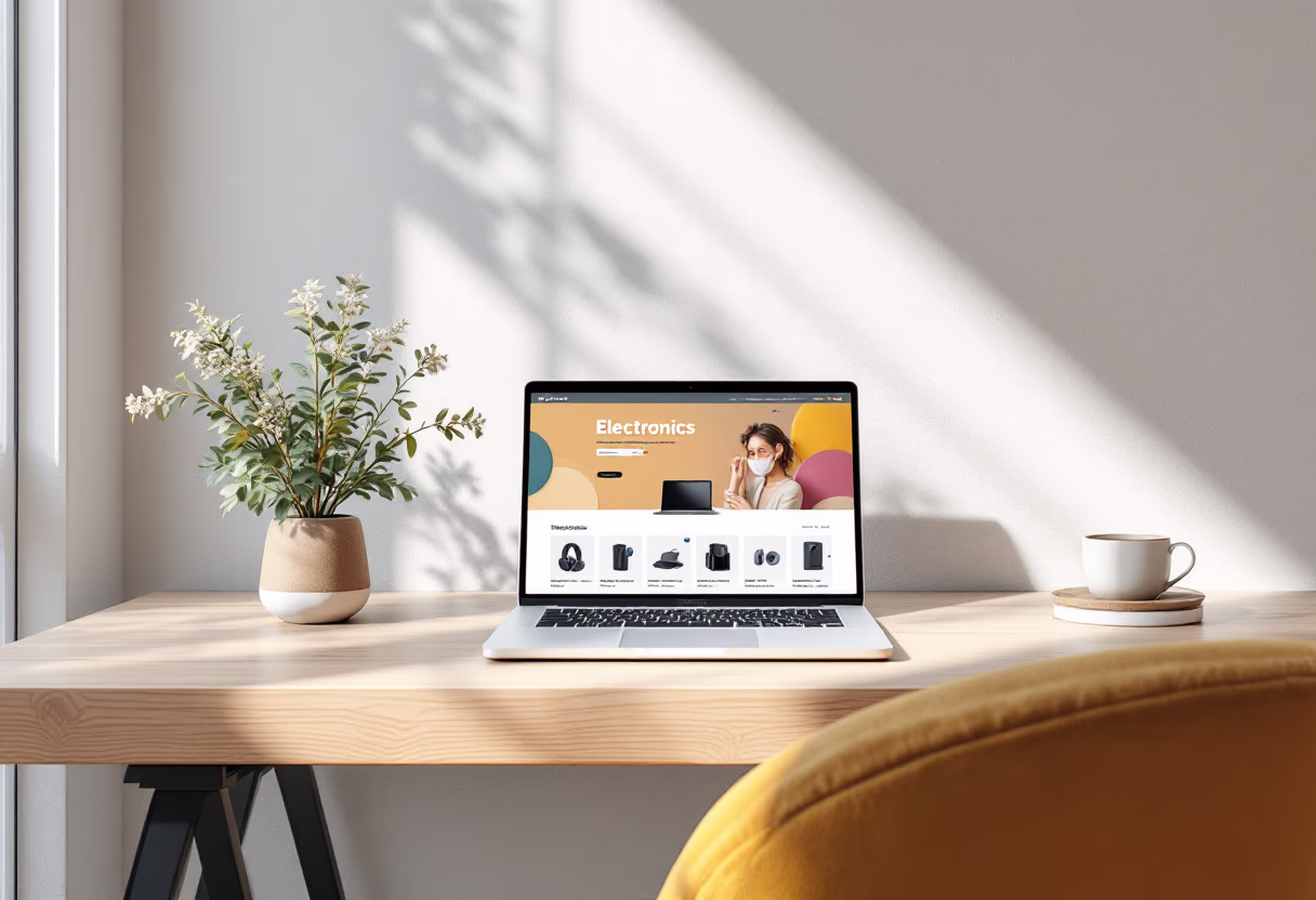 image of online shopping transaction