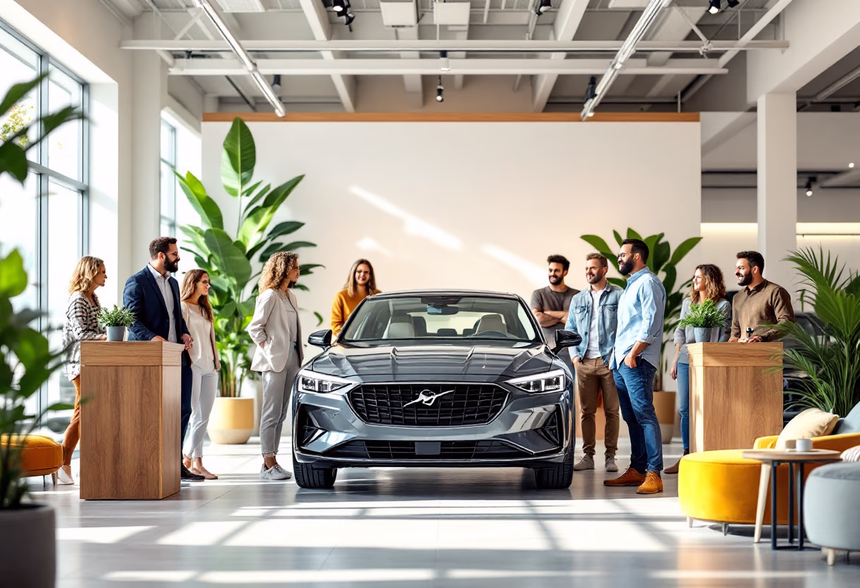 image of community event (for a auto dealership)