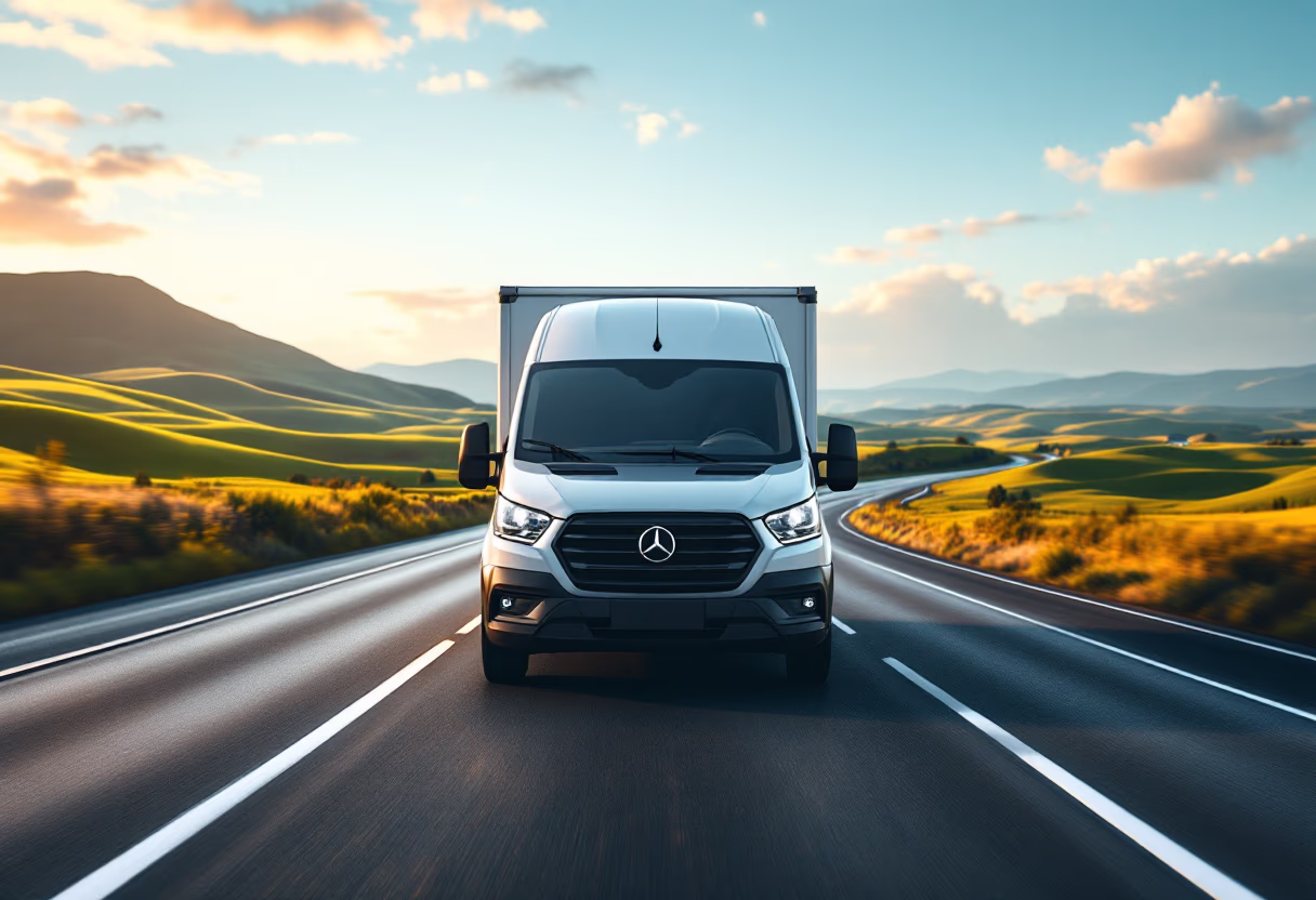 image of delivery van