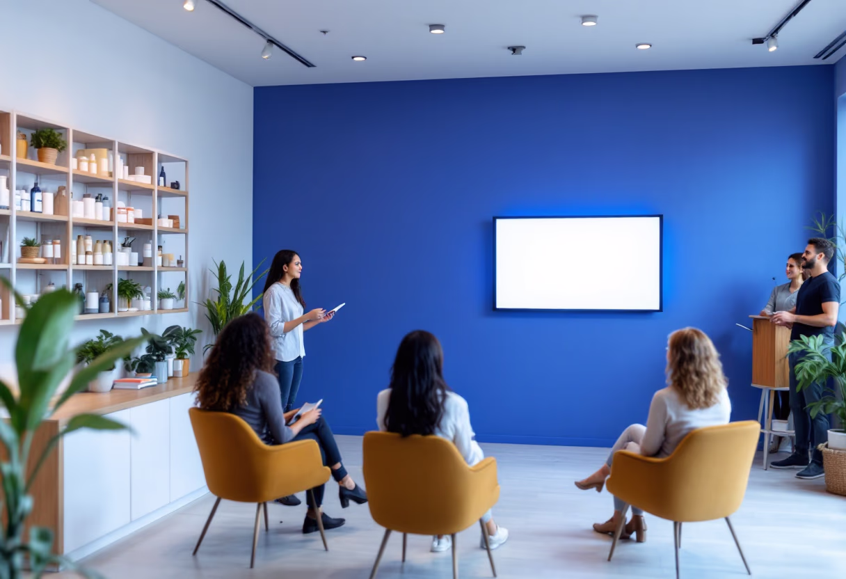 image of a wellness event at the pharmacy