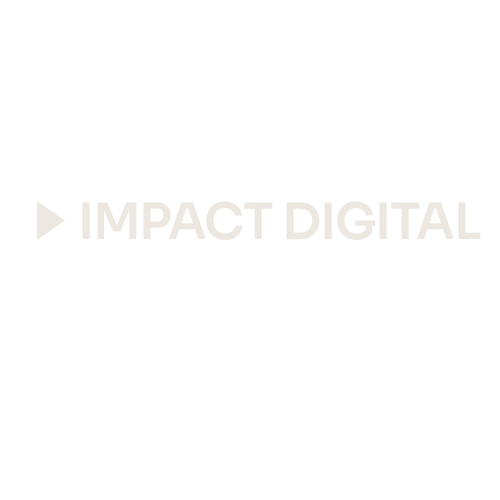 Impact Digital logo in white png