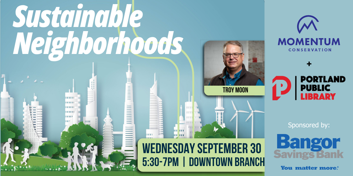 Poster for Sustainable Neighborhoods event