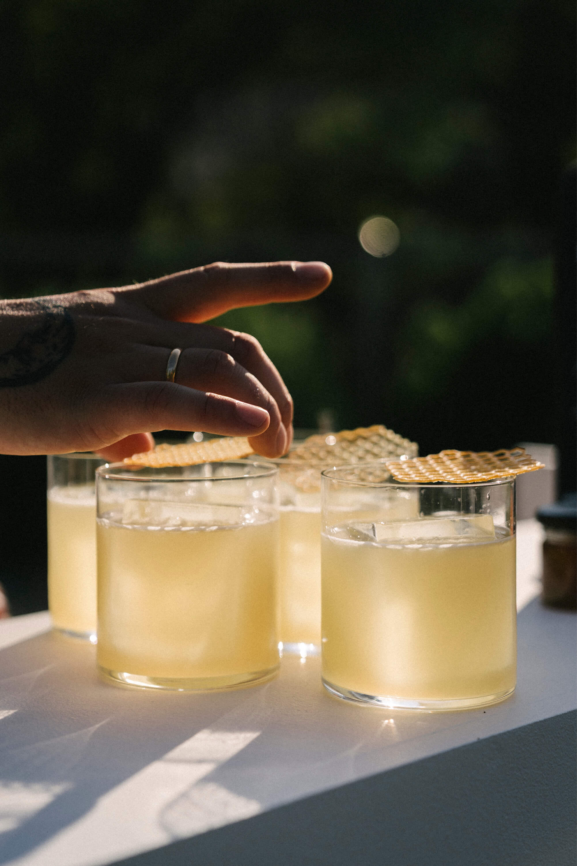 paere drinks being prepared