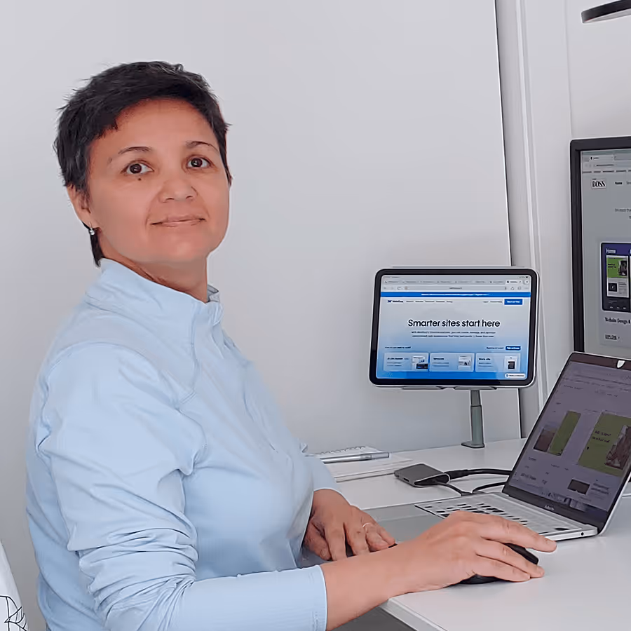 Luda Boss | Website Designer and Webflow Developer in San Francisco.