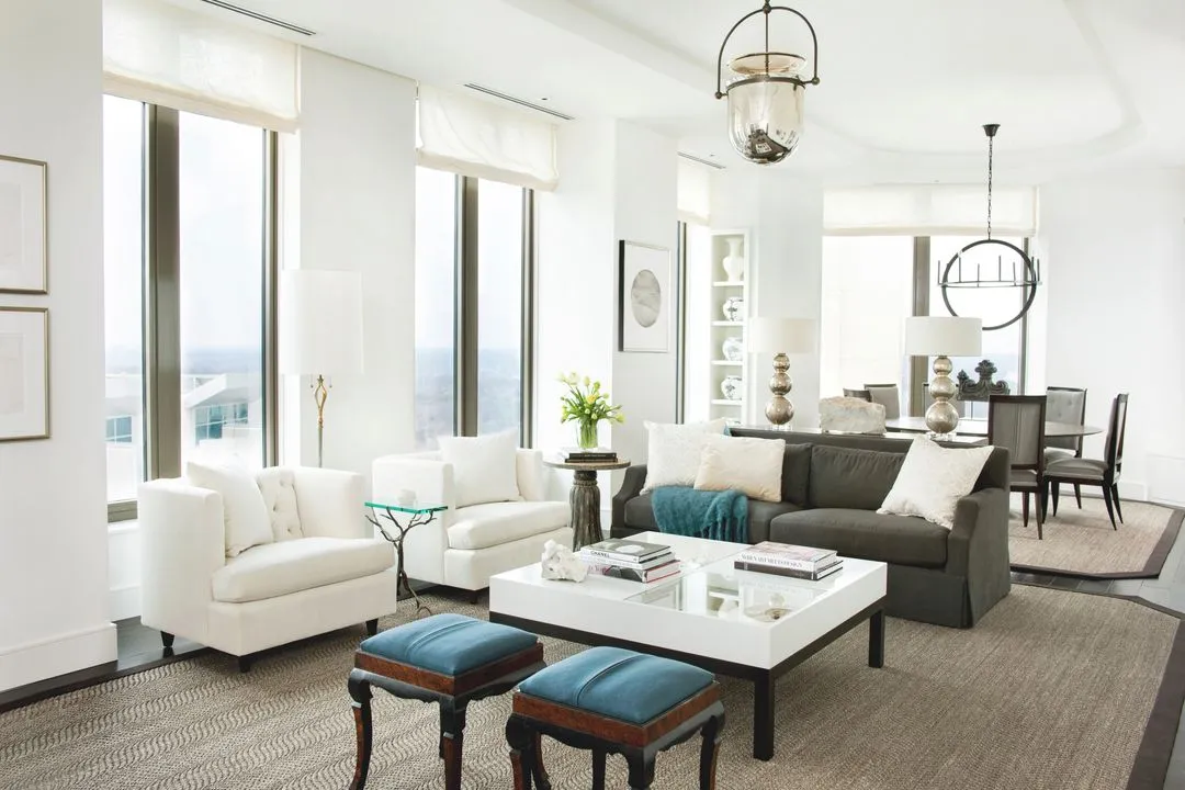 Fully furnished living space